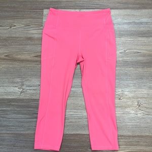 RBX womens leggings. Size large. Hot pink